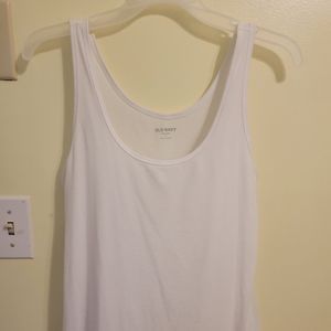 White tank top